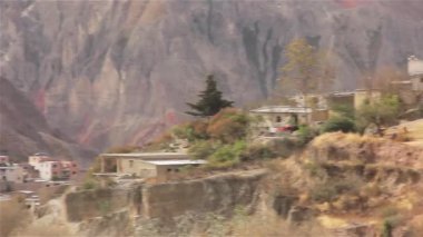 A View of the Ancient Town of Iruya, Province of Salta, Andes Mountains, Argentina. 4K Resolution.