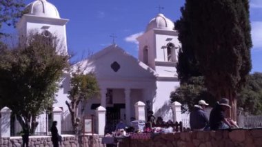 Candelaria Kilisesi (Iglesia Katedrali Nuestra Seora de la Candelaria), Humahuaca, Jujuy, Arjantin.  