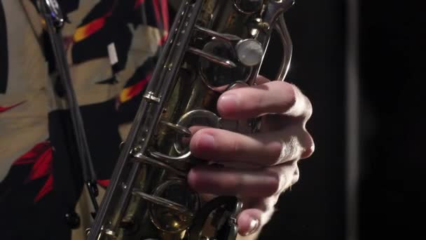 색소폰 연주자 Playing Saxophone Recording Studio 결의문 — 비디오