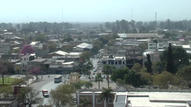 Άποψη Υψηλής Γωνίας Του Santiago Del Estero Πρωτεύουσα Της Επαρχίας — Αρχείο Βίντεο
