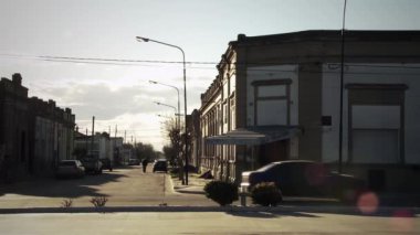 Carhue 'deki Serene Caddesi, Buenos Aires Eyaleti, Arjantin - 4K Çözünürlük