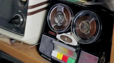 Nostaljik Vintage Maket Kayıt Görüntüleme - Kapat - 4K Çözünürlük