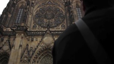 St. Vitus Katedrali Prag Kalesi Kompleksi, Prag, Çek Cumhuriyeti. 