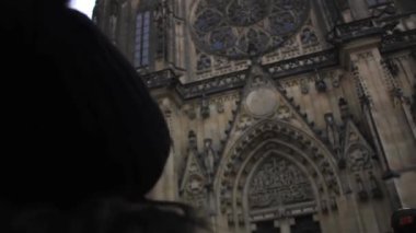 St. Vitus Katedrali Prag Kalesi Kompleksi, Prag, Çek Cumhuriyeti.  