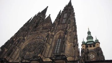 St. Vitus Katedrali Prag Kalesi Kompleksi, Prag, Çek Cumhuriyeti.  