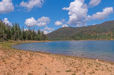 Remote Mountain Lake on a Summer Day at Navajo Lake in Utah