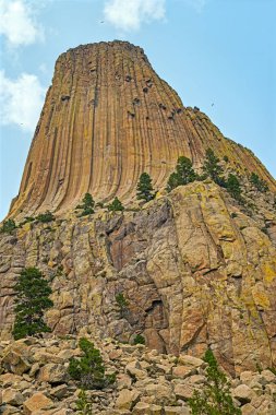Wyoming 'de Geleneksel Şeytan Kulesi Görünümü Yok