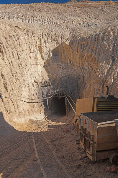 Вход Мине на Серебряную гору в Потоси, Боливия