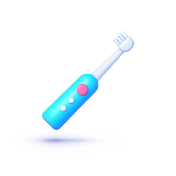 Electric Toothbrush Great Design Any Purposes Vector Icon Illustration — Stock Vector