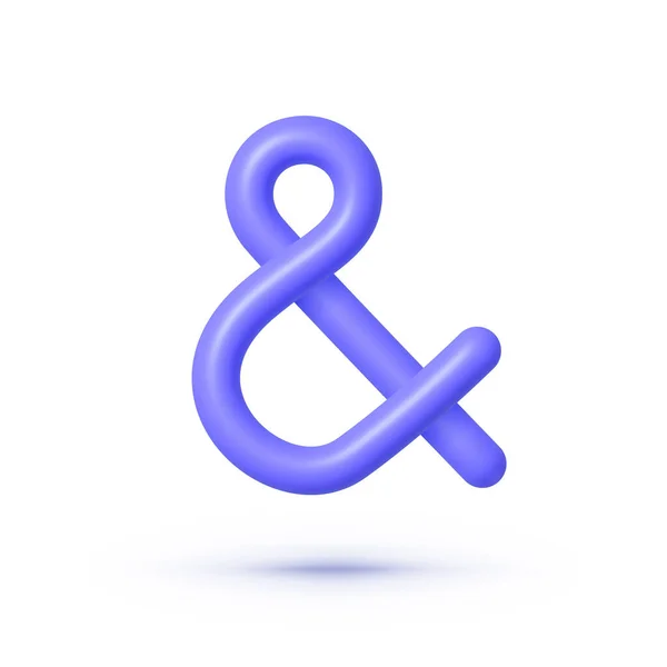 Ampersand Gran Diseño Para Cualquier Propósito Elemento Diseño Ilustración Vectorial — Vector de stock