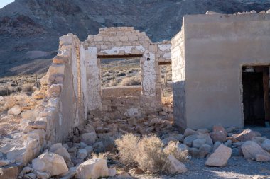  Rhyolite, NV, USA - Rhyolite is a ghost town in Death Valley National Park with multiple ruins. High quality photo