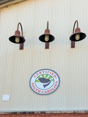 Columbia, SC - ABD - 13 Nisan 2025 Güney Carolina Eyaleti Çiftçi Pazarı