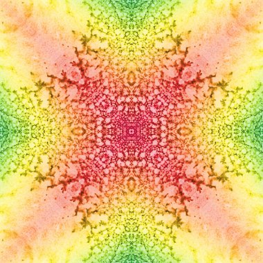 Kusursuz desenler. Suluboya dokusu. Alkol mürekkebi. Kare