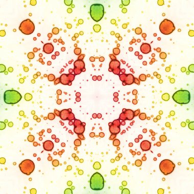 Kusursuz desenler. Suluboya dokusu. Alkol mürekkebi. Kare