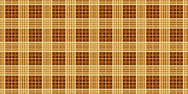 stock image Seamless pattern of geometric lines. Scottish pattern style. The color is coffee brown