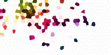 Gökkuşağı mozaik dokusu. Renkli gökkuşağı lekelerinin arkaplanı