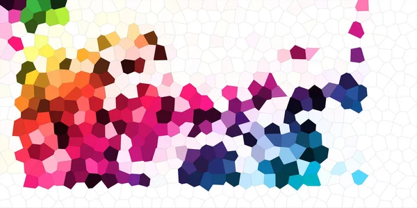 Gökkuşağı mozaik dokusu. Renkli gökkuşağı lekelerinin arkaplanı