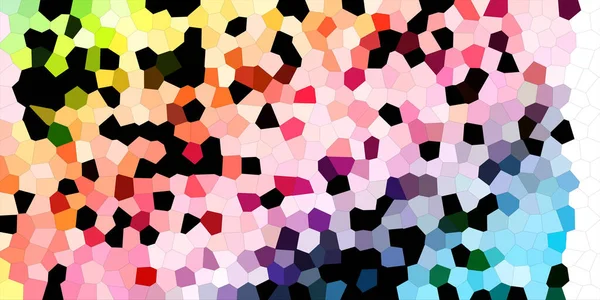 Gökkuşağı mozaik dokusu. Renkli gökkuşağı lekelerinin arkaplanı