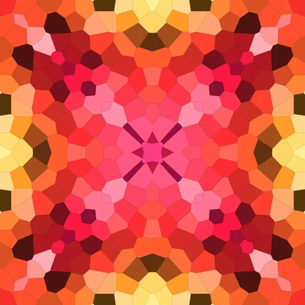 Nahtloses Quadratisches Mosaikmuster Abstraktes Kaleidoskop — Stockfoto