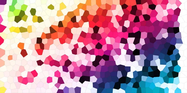 Gökkuşağı mozaik dokusu. Renkli gökkuşağı lekelerinin arkaplanı