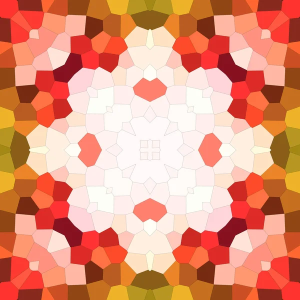 Zökkenőmentes Négyzet Alakú Mozaik Minta Absztrakt Kaleidoszkóp Háttér — Stock Fotó