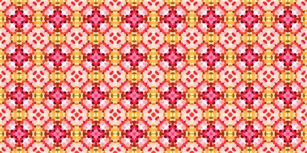 Płynny Kwadratowy Wzór Mozaiki Abstrakcyjne Tło Kalejdoskopu Struktura Pozioma — Zdjęcie stockowe