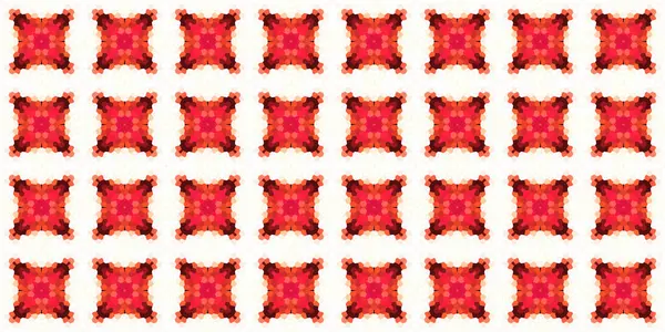 Τετράγωνο Μοτίβο Μωσαϊκού Χωρίς Ραφή Αφηρημένο Φόντο Καλειδοσκόπιο Οριζόντια Υφή — Φωτογραφία Αρχείου