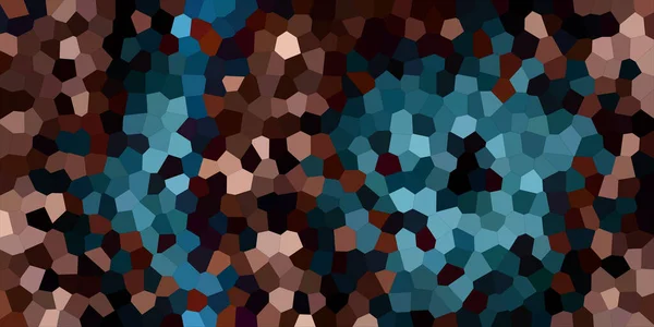 Абстрактний Мозаїчний Фон Текстура Горизонтальна Блакитний Золотий — стокове фото