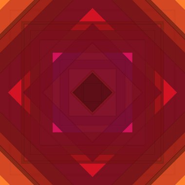 Eşkenar dörtgen ve çizgilerin kusursuz deseni. Kare soyut desen