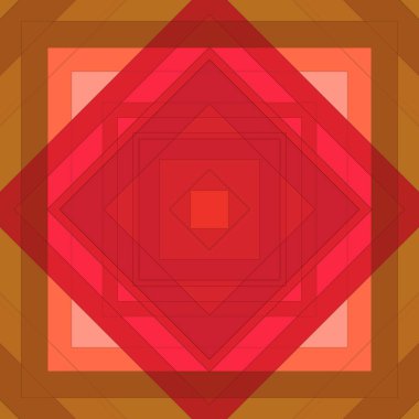 Eşkenar dörtgen ve çizgilerin kusursuz deseni. Kare soyut desen