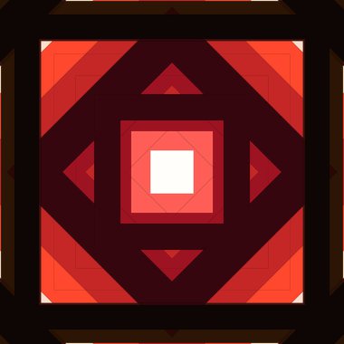 Eşkenar dörtgen ve çizgilerin kusursuz deseni. Kare soyut desen