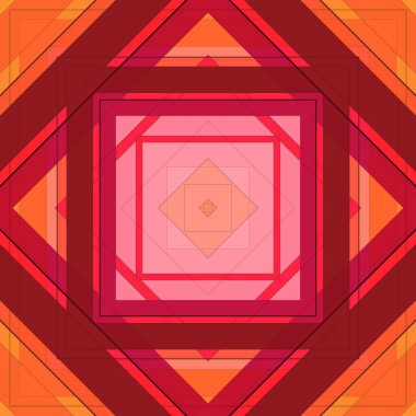 Eşkenar dörtgen ve çizgilerin kusursuz deseni. Kare soyut desen