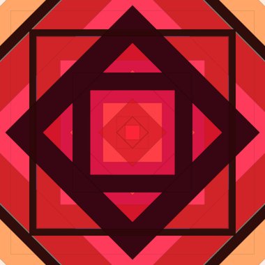 Eşkenar dörtgen ve çizgilerin kusursuz deseni. Kare soyut desen