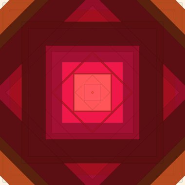 Eşkenar dörtgen ve çizgilerin kusursuz deseni. Kare soyut desen