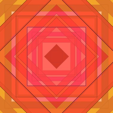 Eşkenar dörtgen ve çizgilerin kusursuz deseni. Kare soyut desen