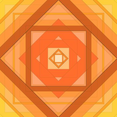 Eşkenar dörtgen ve çizgilerin kusursuz deseni. Kare soyut desen