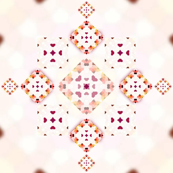 Square seamless pattern. Small pattern