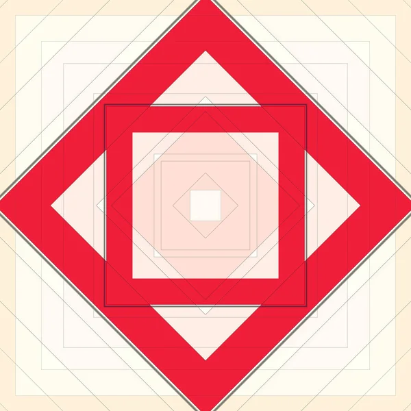 Απρόσκοπτη Μοτίβο Των Ρόμβων Και Γραμμών Τετράγωνο Αφηρημένο Μοτίβο — Φωτογραφία Αρχείου