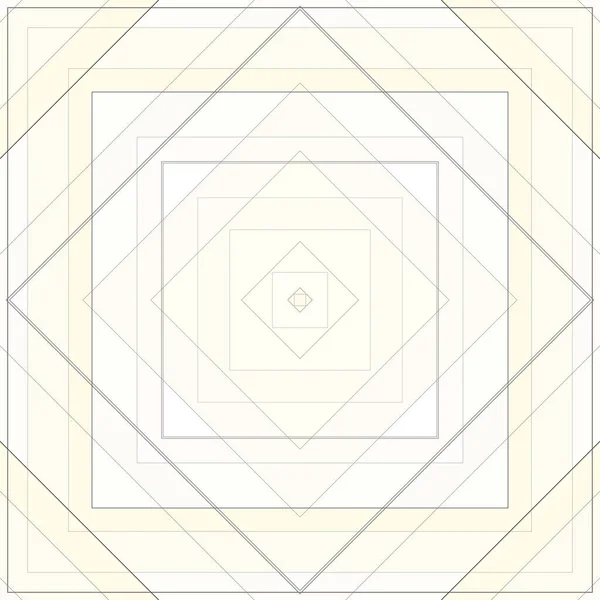 Nahtloses Muster Von Rauten Und Linien Quadratische Abstrakte Muster — Stockfoto