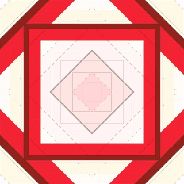 Απρόσκοπτη Μοτίβο Των Ρόμβων Και Γραμμών Τετράγωνο Αφηρημένο Μοτίβο — Φωτογραφία Αρχείου