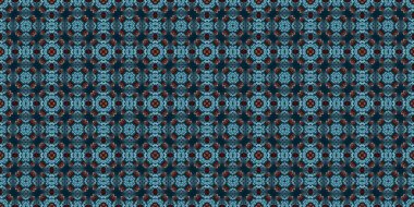 Geniş, soyut, kusursuz desen. Örülmüş sanat deseni. Soyut arkaplan ve doku