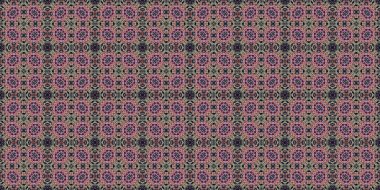 Geniş, soyut, kusursuz desen. Örülmüş sanat deseni. Soyut arkaplan ve doku