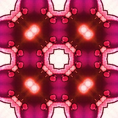 Kare, pürüzsüz desen. Küçük elementlerle soyut desen. Sanat deseni