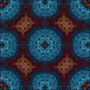 Kare, pürüzsüz desen. Küçük elementlerle soyut desen. Sanat deseni