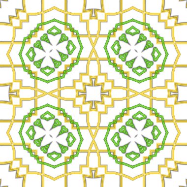 Ukrayna nakışının kusursuz kare deseni.