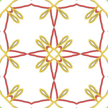 Ukrayna nakışının kusursuz kare deseni.