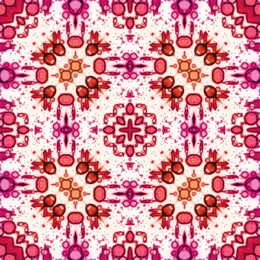 Kare, pürüzsüz desen. Küçük elementlerle soyut desen. Sanat deseni