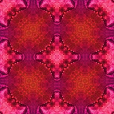 Kare, pürüzsüz desen. Küçük elementlerle soyut desen. Sanat deseni