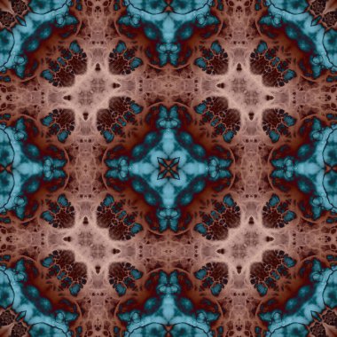 Kare, pürüzsüz desen. Küçük elementlerle soyut desen. Sanat deseni