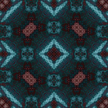 Kare, pürüzsüz desen. Küçük elementlerle soyut desen. Sanat deseni